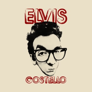 elvis costello art visual T-Shirt