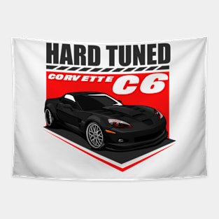 CHEVROLET CORVETTE C6-BLACK Tapestry