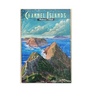 Channel Islands National Park Us Vintage Hiking Camping Lover T-Shirt