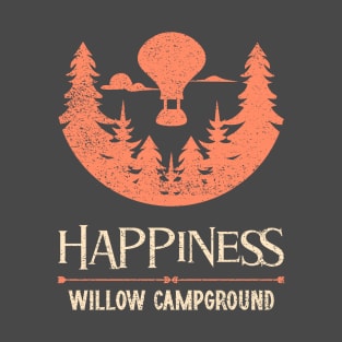 Happiness Willow Campground T-Shirt