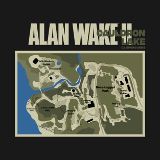 Alan Wake 2 - Cauldron Lake Campgrounds T-Shirt