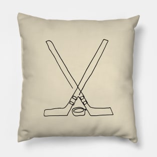 Hockey one line Pillow