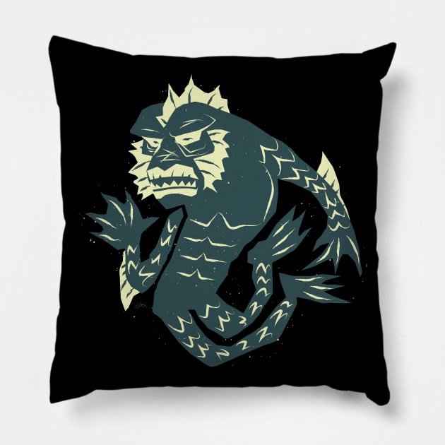 LAGOON Pillow by Henrique San