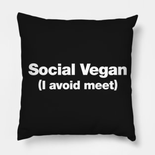 Social Vegan Pillow