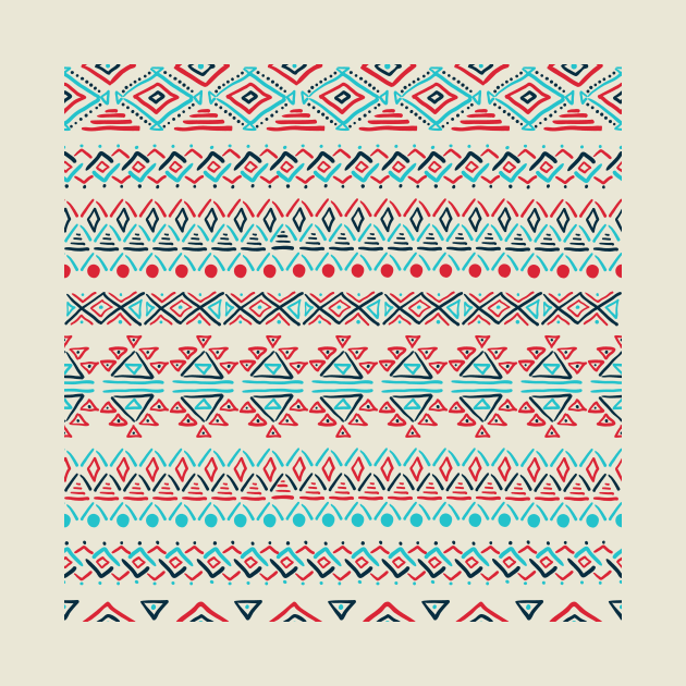 Set of geometric seamless patterns by Olga Berlet