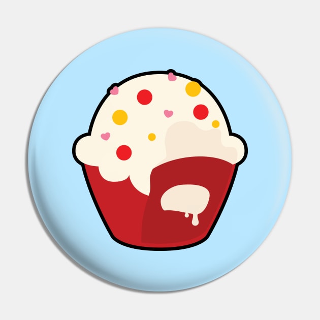 Cupcake Baking Bite Pin by shultcreative