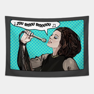 zou bisou bisou Tapestry