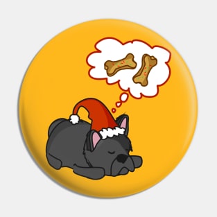 Cute Pug Dreams Pin