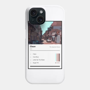 Clean Tracklist Phone Case