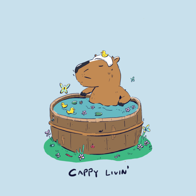 Cute Capybara by YipeeKaiYay