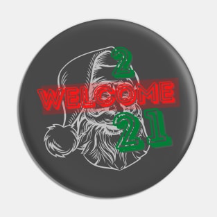 New year - welcome 2021_V2 Pin