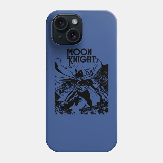 Retro Moon Knight 3 Phone Case by binhhai6shop