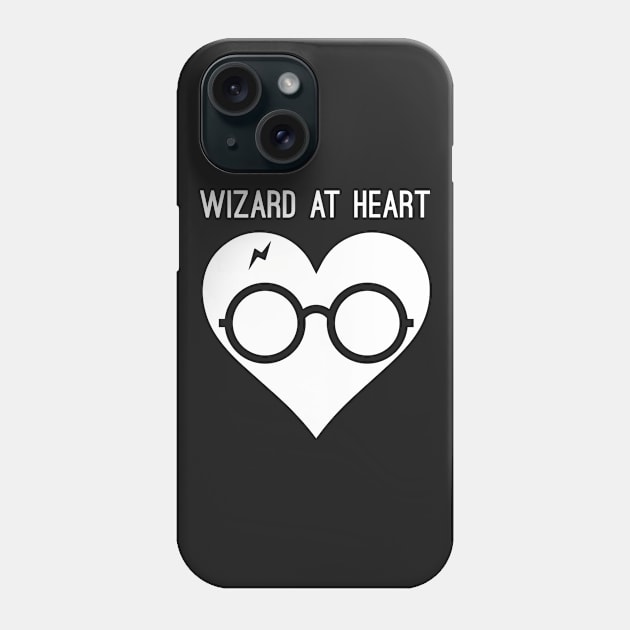 Wizard At Heart Phone Case by atheartdesigns