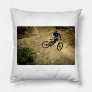 Danny Hart Whip Painting Pillow