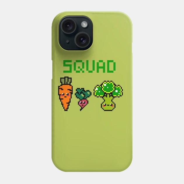 Cute squad pixel art Phone Case by J0k3rx3