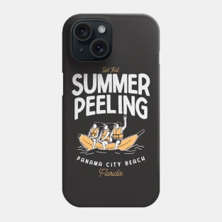 PANAMA CITY BEACH FLORIDA | Funny Puns Get That Summer Peeling Phone Case