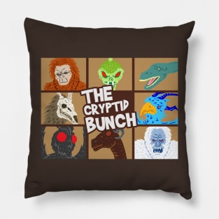 The Cryptid Bunch Pillow