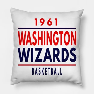 Washington Wizards Basketball 1961 Classic Pillow