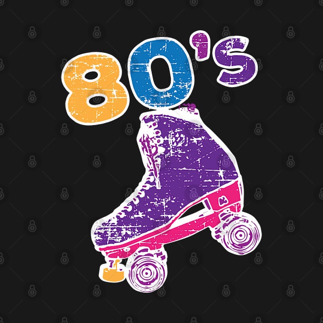 80s eighties roller skates retro by Dwarf_Monkey