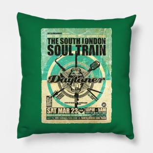 POSTER TOUR - SOUL TRAIN THE SOUTH LONDON 66 Pillow