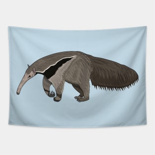 Anteater cartoon illustration Tapestry