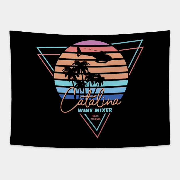 Catalina Wine Mixer Tapestry by deadright