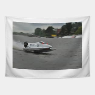 Powerboat Racing at Oulton Broad - Formula Grand Prix - Sam Whittle Tapestry