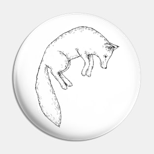 Jumping Fox Pin