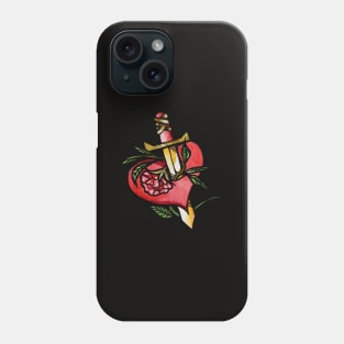 Sword and Heart Phone Case