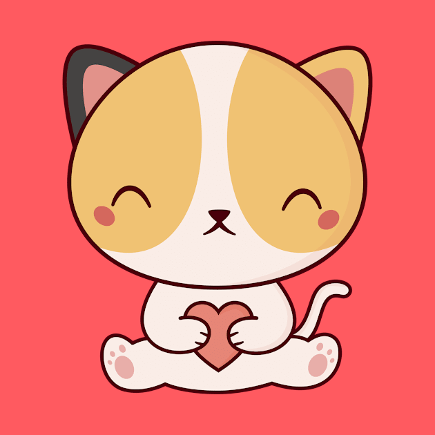 Kawaii Cute Kitten Cat by happinessinatee