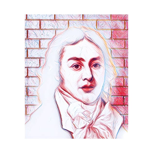 Samuel Taylor Coleridge Portrait | Samuel Taylor Coleridge Artwork | line art 4 by JustLit