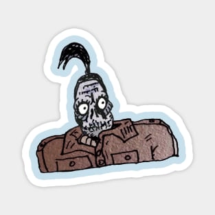 Shrunken head guys Magnet