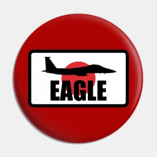 Japanese F-15 Eagle Pin