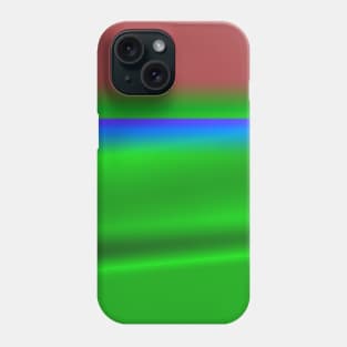 red blue green texture art Phone Case