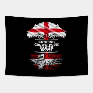 English Grown With Danish Roots - Gift for Danish With Roots From Denmark Tapestry