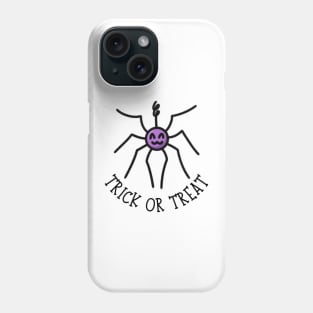 Trick or Treat Spider Halloween Phone Case