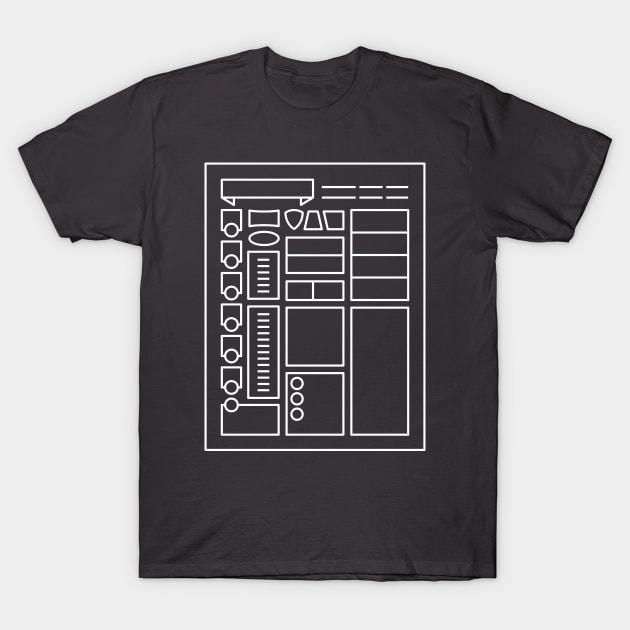Fun & Simple Black Dragon Design T-Shirt Fun & Simple Black Dragon Design T-Shirt