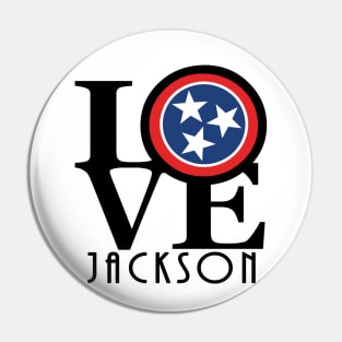 LOVE Jackson Tennessee Pin