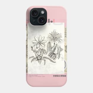 Cactus collage Phone Case