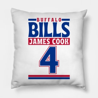 Buffalo Bills James Cook 4 American Football Edition 3 Pillow