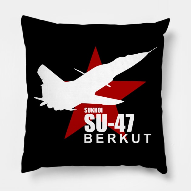 Sukhoi Su-47 Berkut Pillow by TCP