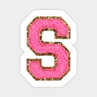 Preppy S Letter Magnet