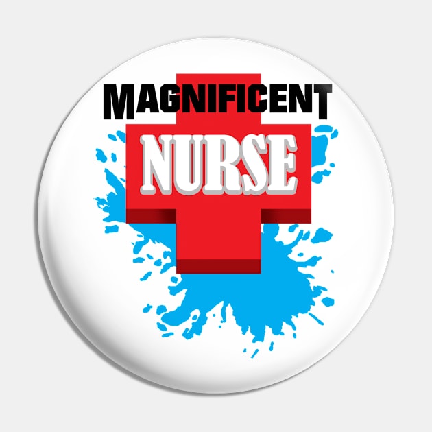 Magnificent Nurse Pin by Glendemonium