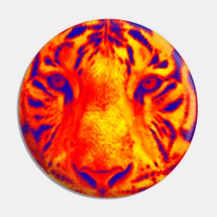 tiger face Pin