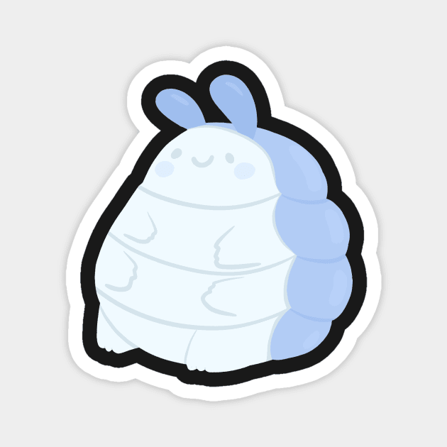 Chubby pill bug Magnet by IcyBubblegum