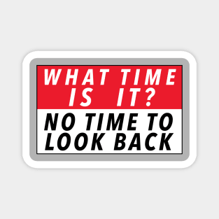 What Time Is It? (Front Only) Magnet