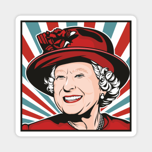 HRH Queen Elizabeth II Magnet