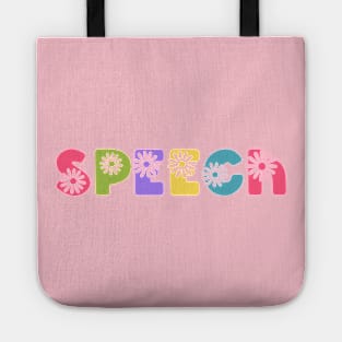 Speech therapy, Speech pathology, Speech language pathologist, slp, slpa, speech teacher Tote