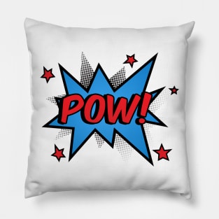 Comic Book POW! Pillow