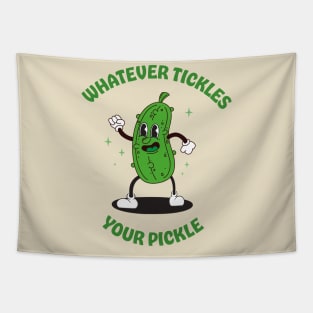 Whatever tickles your pickle Tapestry